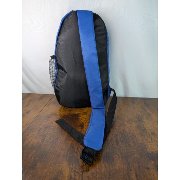 Disney Cruise Line Sling Shoulder Bag Backpack Crossbody Bag Blue Small - Picture 3 of 16